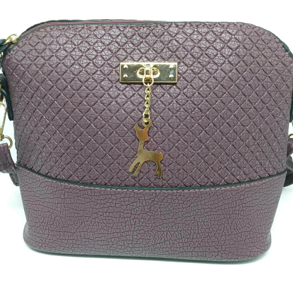 Sale! Quilt Cut PU Leather Handbag